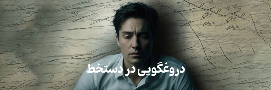 دروغگویی در دستخط